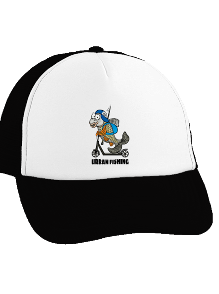 Urban fishing teherautós sapka Black cap
