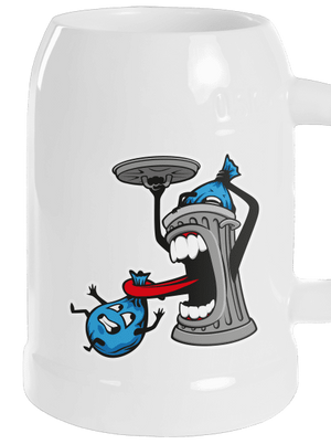 Garbage nightmare söröskorsó White