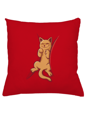 Alvó cica párna Red