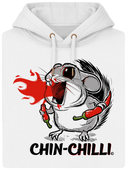 Chinchilli unisex prémium pulóver Snowwhite