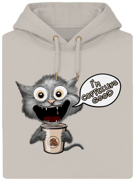 I’m coffeeling good unisex prémium pulóver Pastel Macchiato