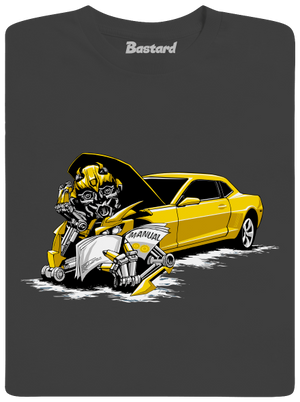 Hogyan kell csinálni férfi hosszú ujjú póló Dark Grey