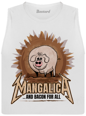 Mangalica női bővített trikó White