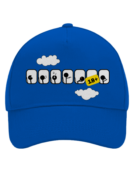 Repülőgép baseballsapka Bright Royal