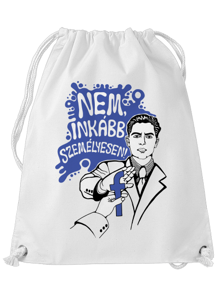 Inkább személyesen hátizsák White
