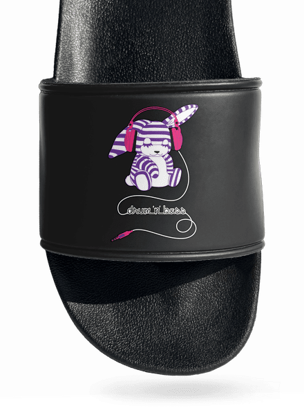 Drum and bass papucs Black