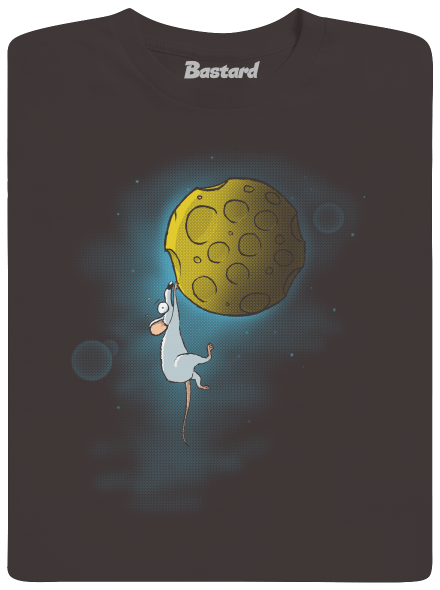 Moon cheese férfi hosszú ujjú póló Bear Brown