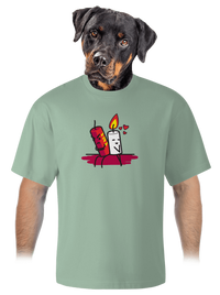 unisex túlméretezett póló