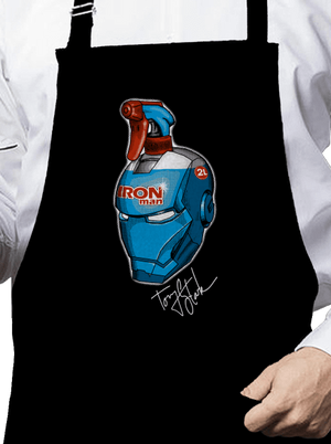 Ablaktisztító kötény Black