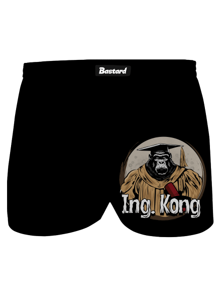 Ing. Kong férfi alsó nadrág Black