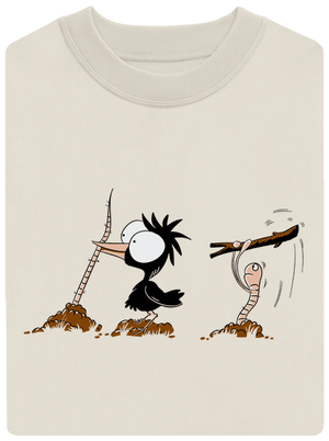 Vigyázz melyik végét fogod unisex crewneck Off White