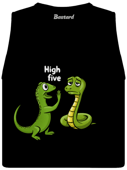 High Five női bővített trikó Black