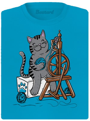 Dorombol a macska női sportpóló Blue Atol