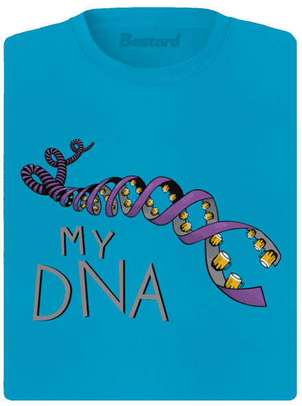 My DNA női sportpóló Blue Atol
