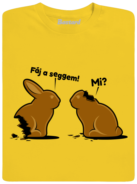 Fáj a seggem! gyerek póló Gold