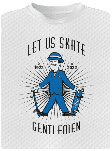 Let us skate gyerek sport póló White