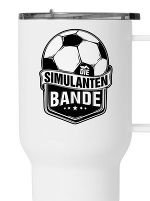 Simulanten bande termosz bögre White