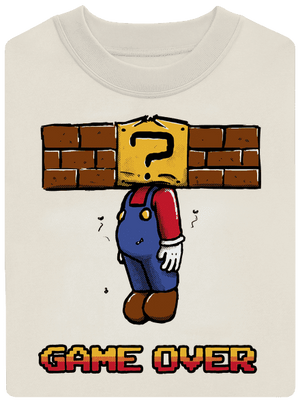 Game over unisex crewneck Off White