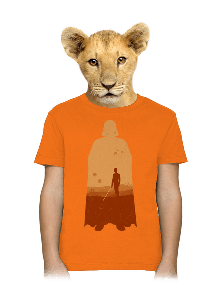 Skywalker gyerek póló Orange