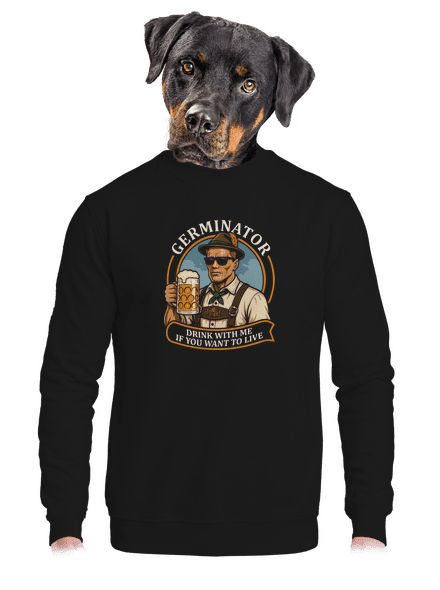 Germinator unisex crewneck Black