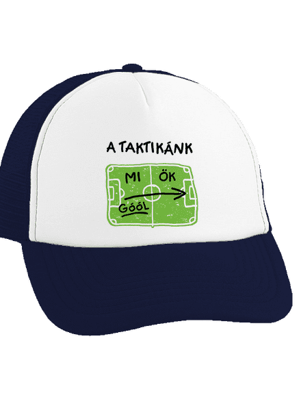 A futballtaktikánk teherautós sapka French Navy cap