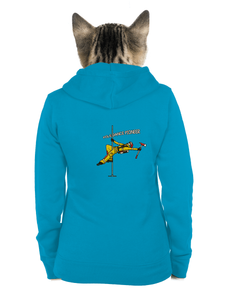  cipzáras női pulóver Blue Atol