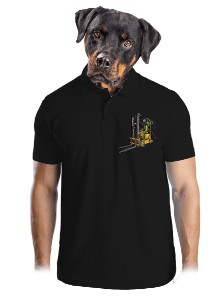 Targonca férfi pólóingek Black