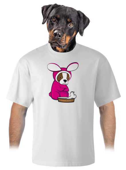 Good joke unisex túlméretezett póló White