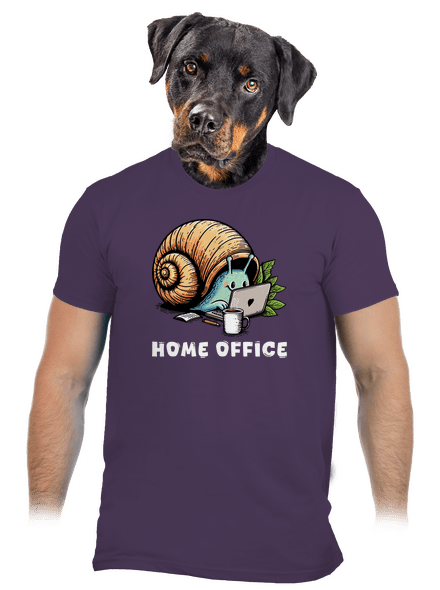 Sneka home office férfi póló Urban Purple
