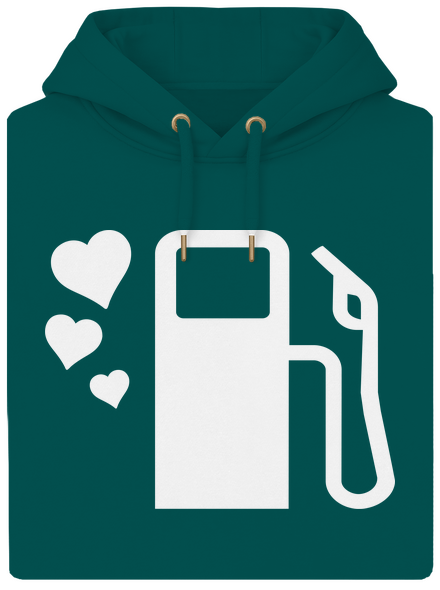 Tele kérem unisex prémium pulóver Emerald Green