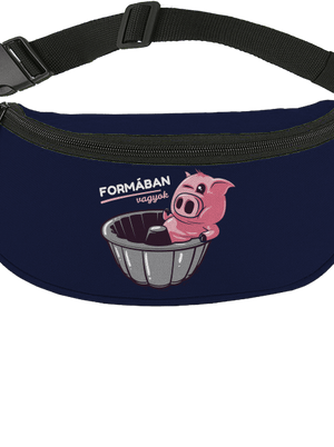 Formában övtáska French Navy