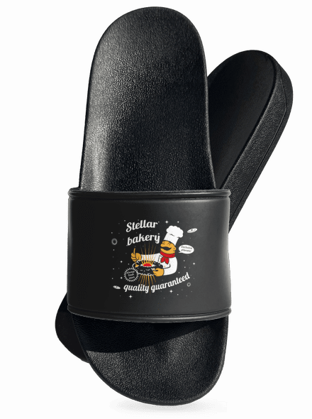 Stellar bakery papucs Black