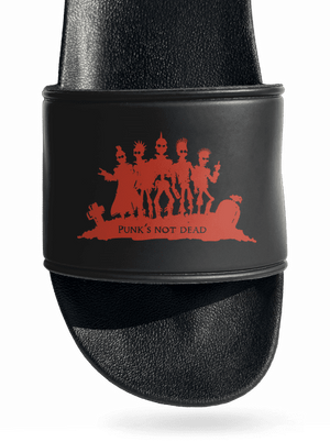 Punks not dead! papucs Black