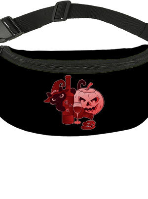 Hello wine övtáska Black