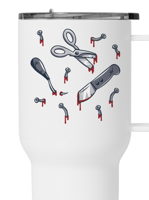 Halloween termosz bögre White