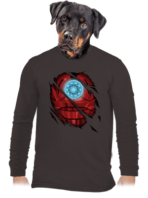 Ironman férfi hosszú ujjú póló Bear Brown
