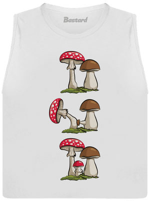 A gombakrónikából női bővített trikó White