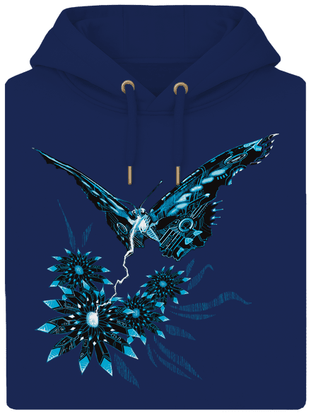 Fake nature unisex prémium pulóver Navy