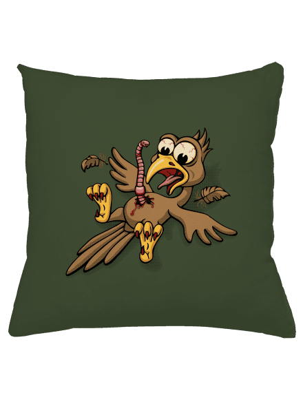 Giliszta betolakodó párna Olive Green