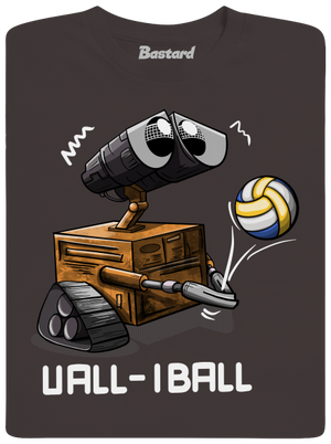 Vall-iball férfi hosszú ujjú póló Bear Brown