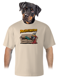 unisex túlméretezett póló