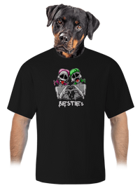 unisex túlméretezett póló