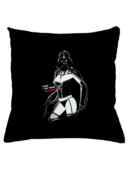 Mrs. Vader párna Black
