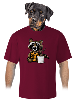 unisex túlméretezett póló