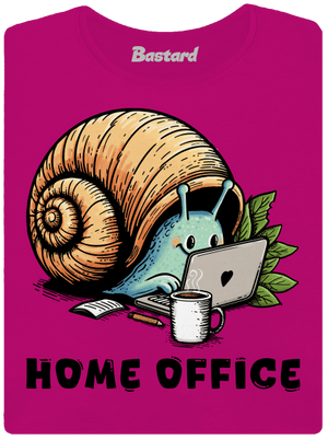 Sneka home office női póló Fuchsia Red