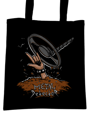 Metal detector táska Black