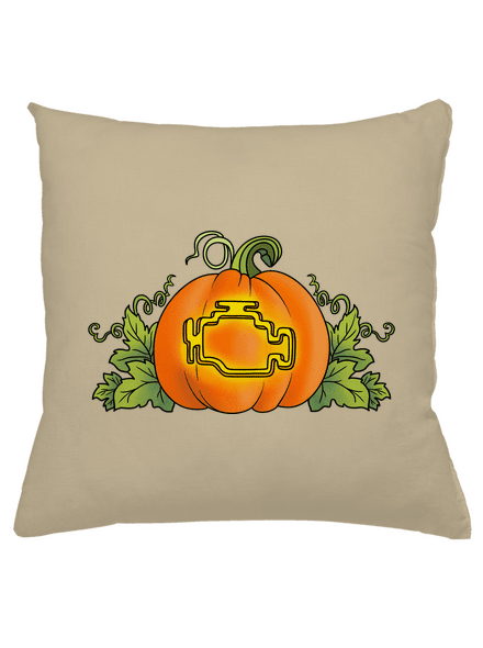 Kísérteties Halloween párna Beige
