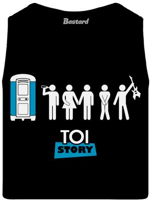 Toi Story férfi trikó Black