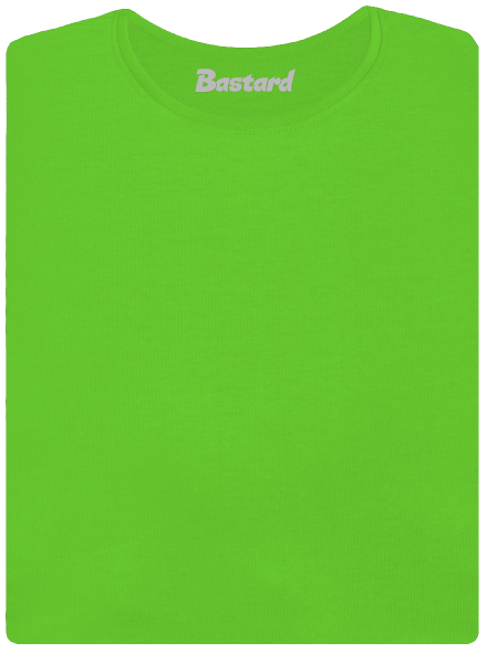 Nyomtatás nélkül női póló Apple Green