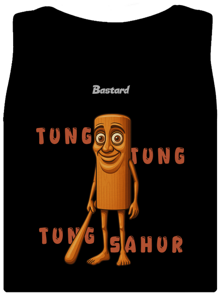 Tung Tung Tung Sahur – Italian Brainrot klasszikus női trikó Black